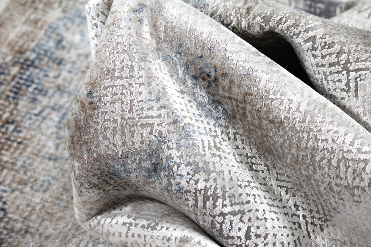 Rechteck Teppich Peru - Hadorn Limited Edition in Grau von Hadorn™ - Lifestyle Image