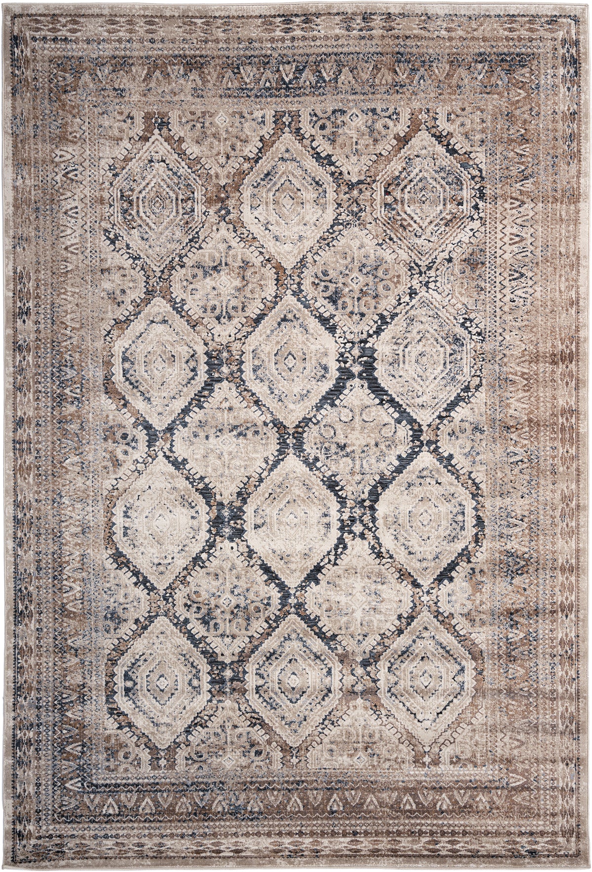 Rechteck Teppich Hadorn Limited Edition in Beige von Hadorn™ - Lifestyle Image