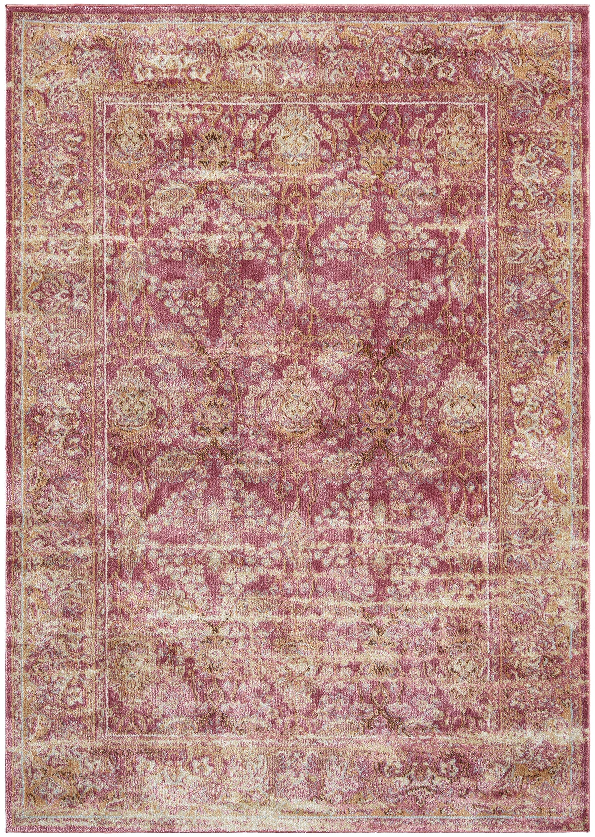 Rechteck Teppich Hadorn Limited Edition in Rosa von Hadorn™ - Lifestyle Image