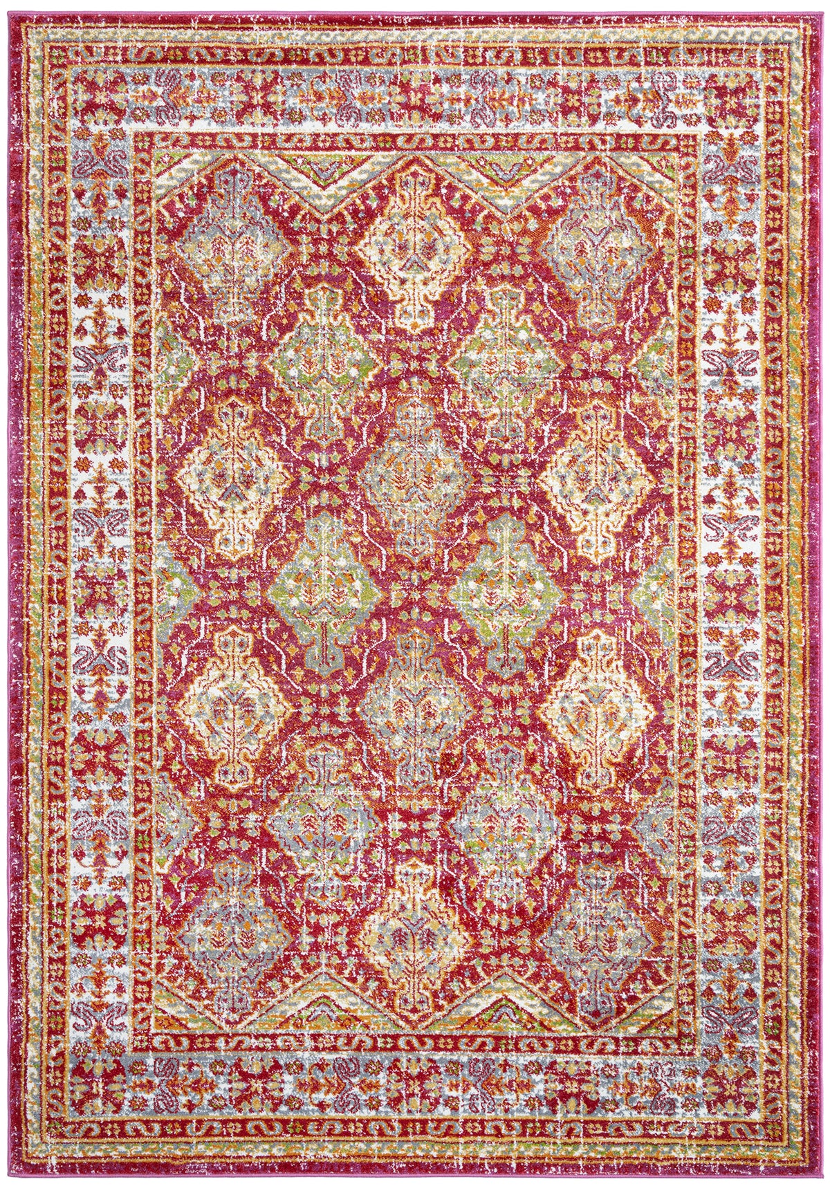 Rechteck Teppich Hadorn Limited Edition in Rot von Hadorn™ - Lifestyle Image