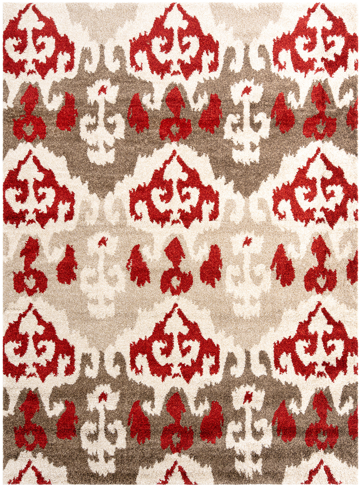 Rechteck Hochflorteppich Shaggy - Hadorn Limited Edition in Rot von Hadorn™ - Lifestyle Image