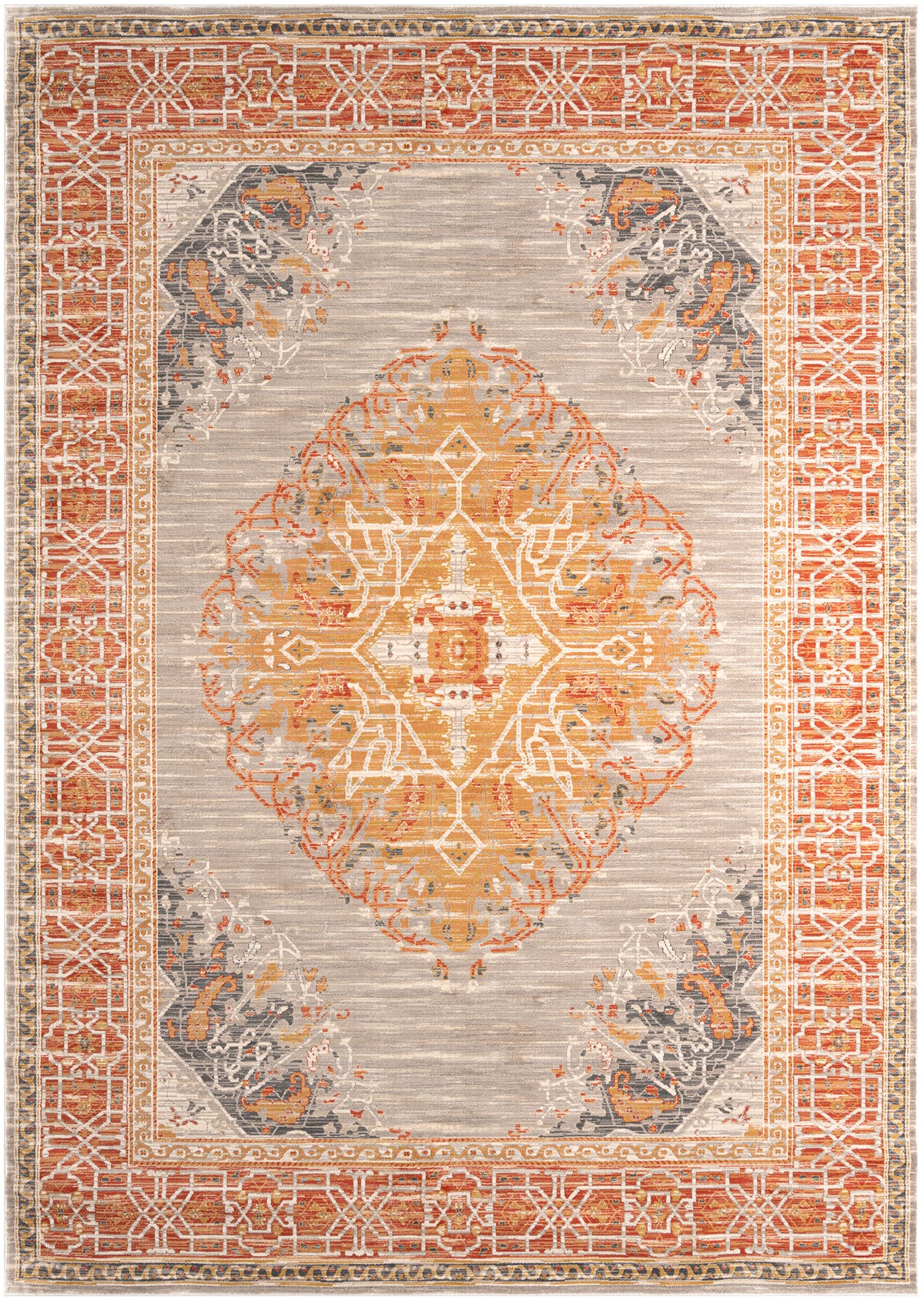 Rechteck Teppich Hadorn Limited Edition in Grau von Hadorn™ - Lifestyle Image
