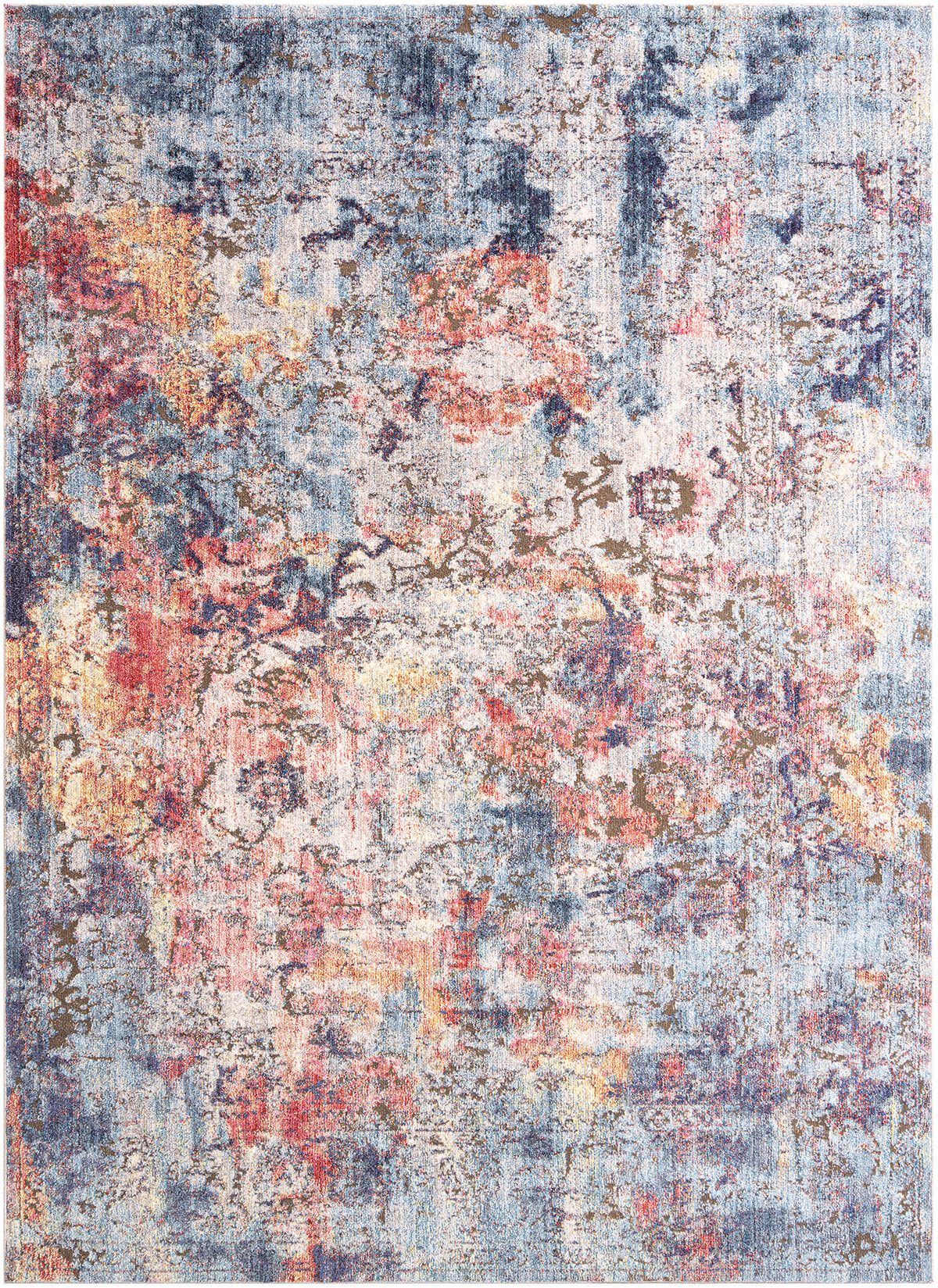 Rechteck Teppich Hadorn Limited Edition in Blau von Hadorn™ - Lifestyle Image