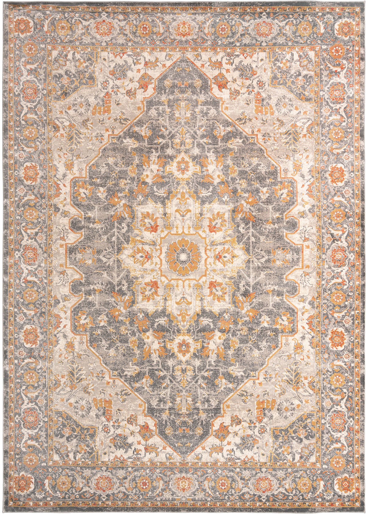 Rechteck Teppich Hadorn Limited Edition in Grau von Hadorn™ - Lifestyle Image