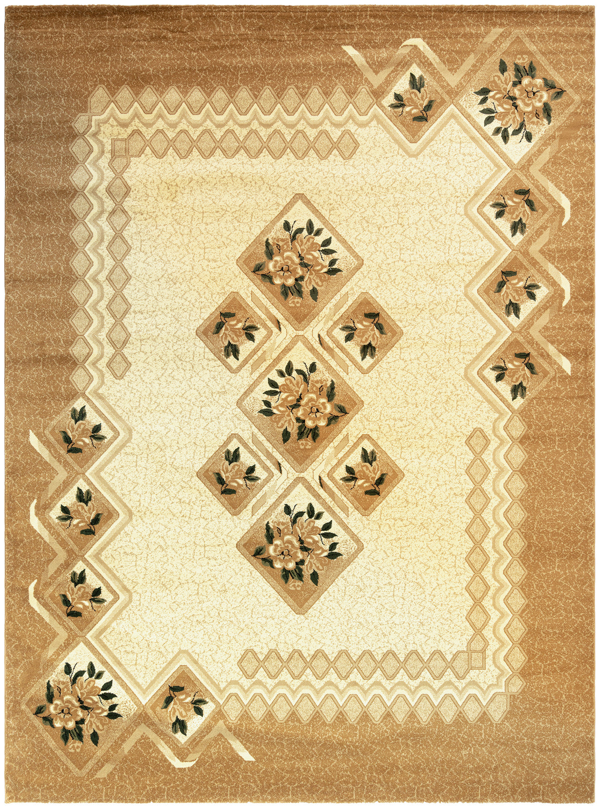 Rechteck Teppich Hadorn Limited Edition in Braun von Hadorn™ - Lifestyle Image