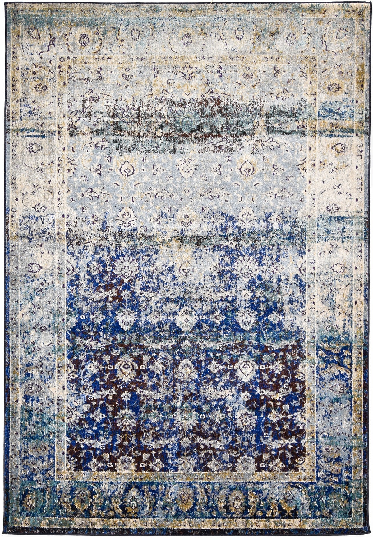 Rechteck Teppich Hadorn Limited Edition in Blau von Hadorn™ - Lifestyle Image