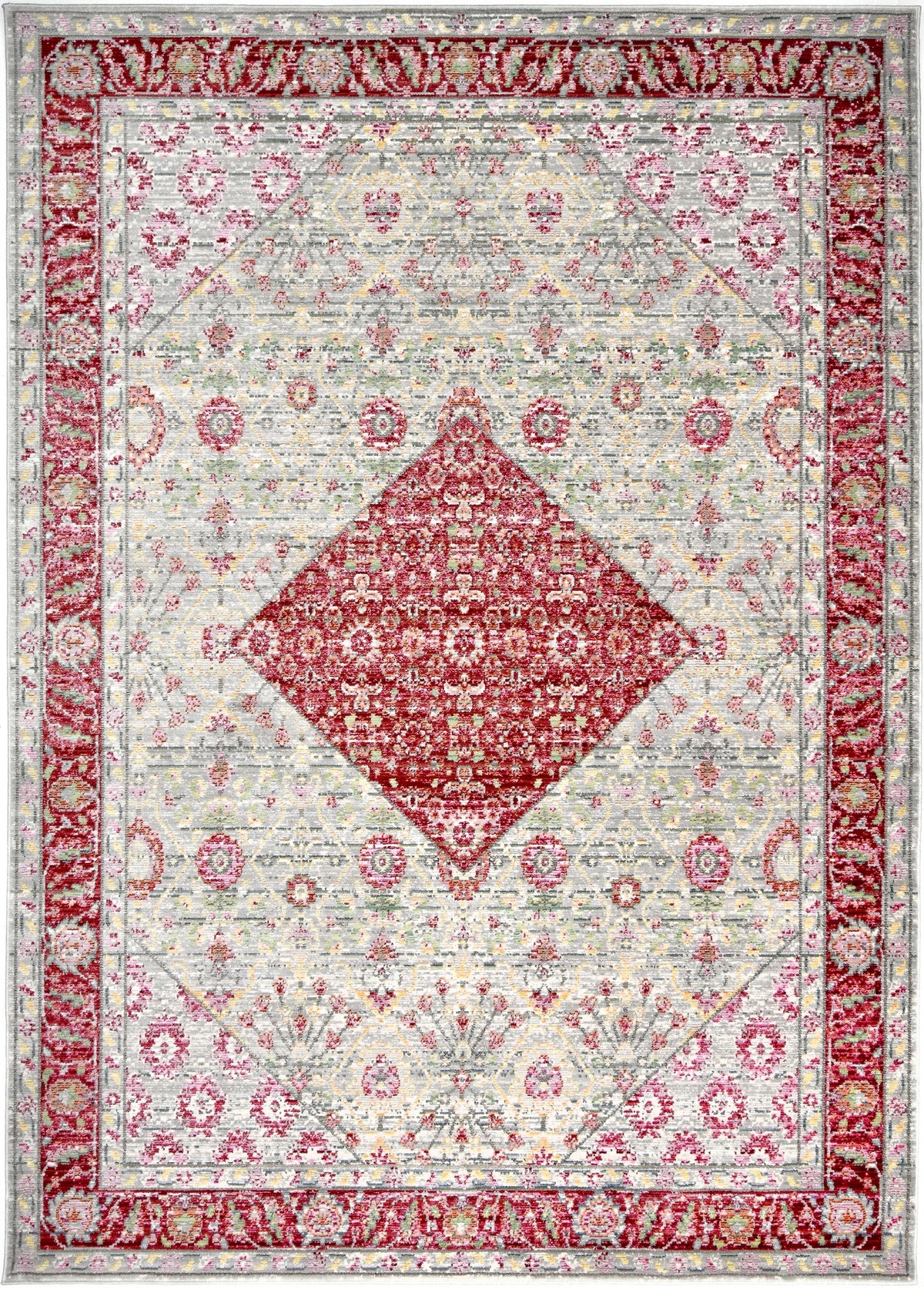 Rechteck Teppich Hadorn Limited Edition in Rot von Hadorn™ - Lifestyle Image