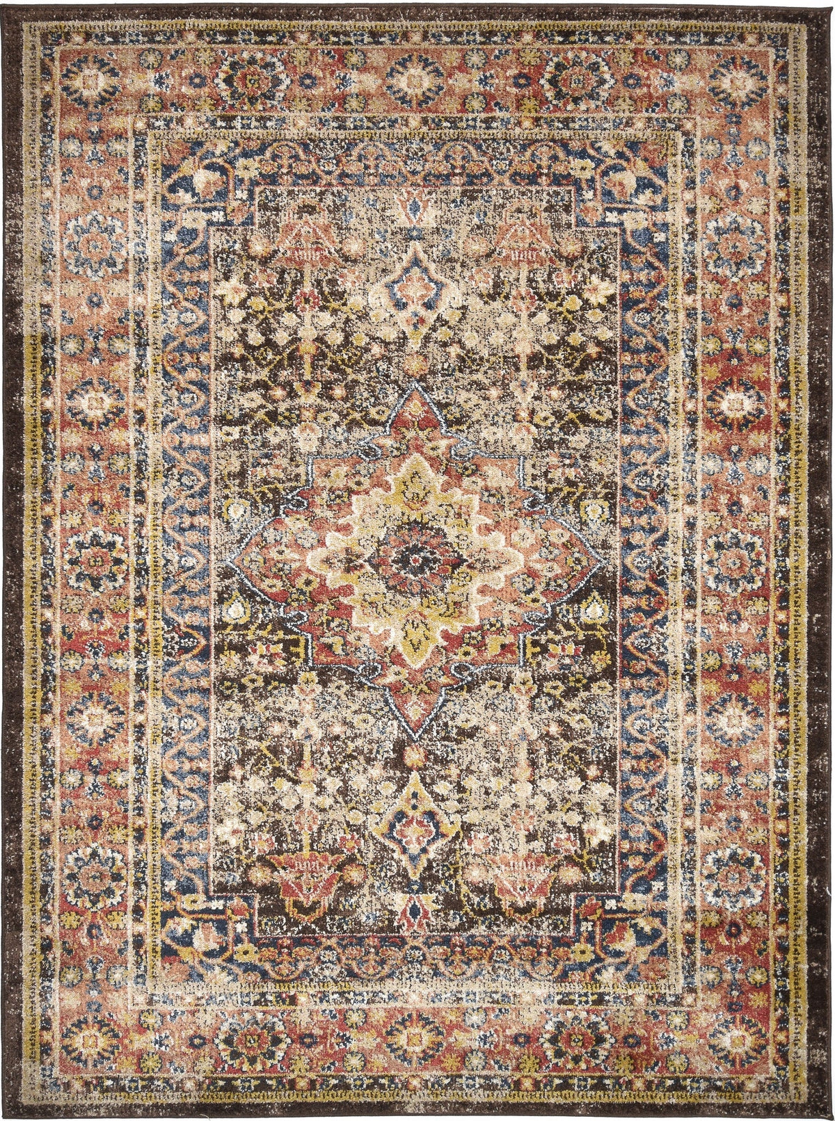 Rechteck Teppich Hadorn Limited Edition in Weiss von Hadorn™ - Lifestyle Image