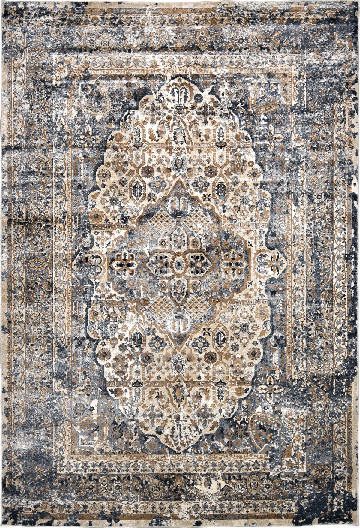 Rechteck Teppich Hadorn Limited Edition in Gelb von Hadorn™ - Lifestyle Image
