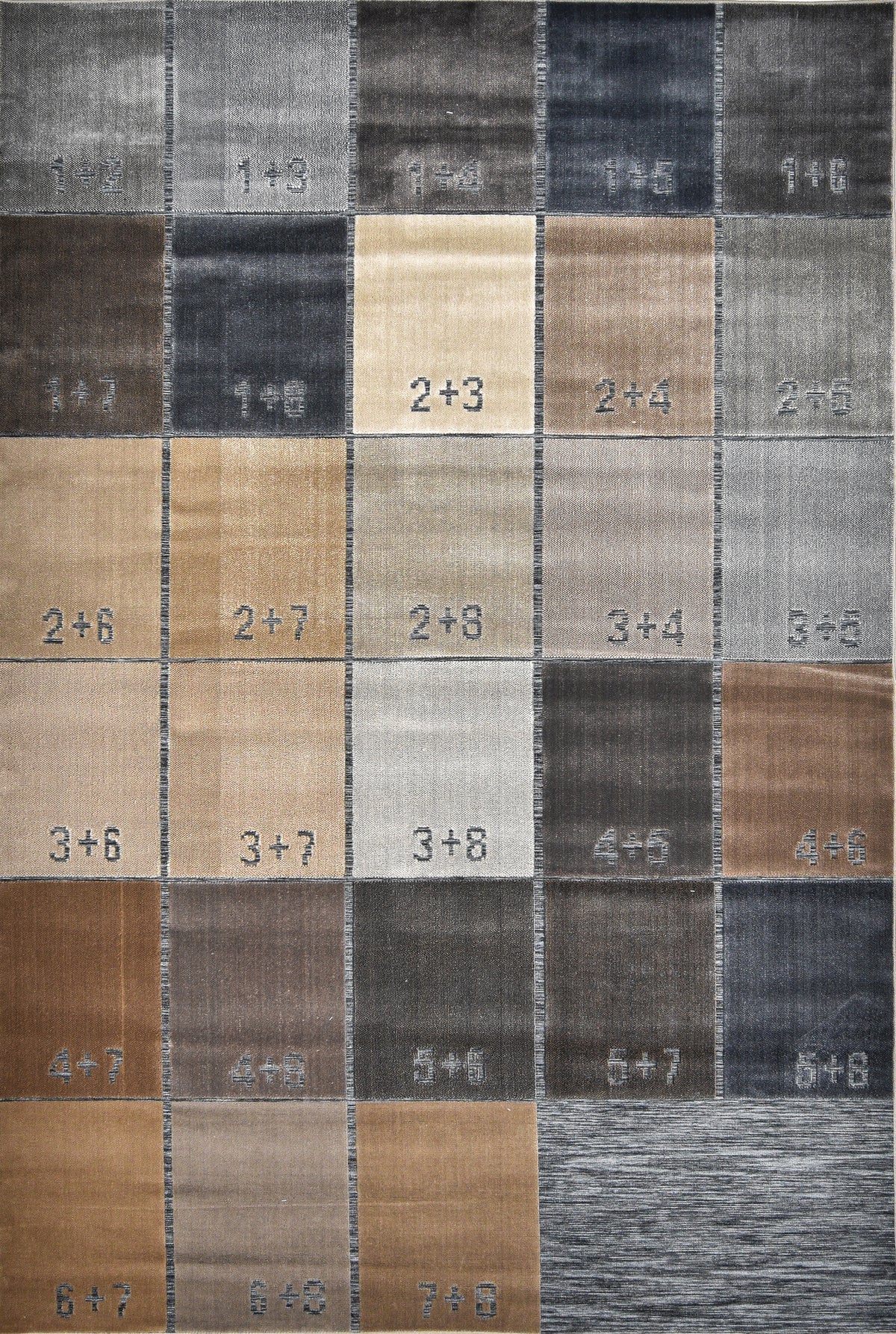 Rechteck Teppich Hadorn Limited Edition in Hellblau von Hadorn™ - Lifestyle Image