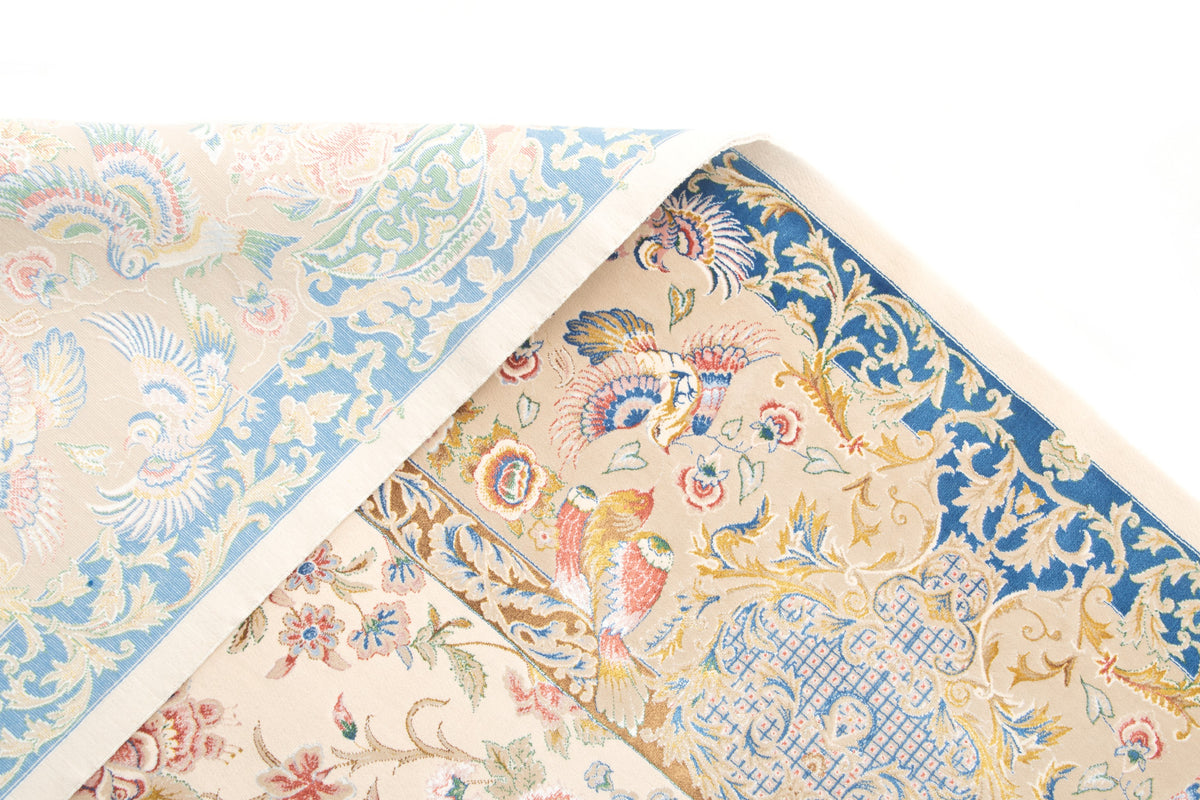 Rechteck Teppich Ghom Design in Beige von Hadorn™ - Lifestyle Image