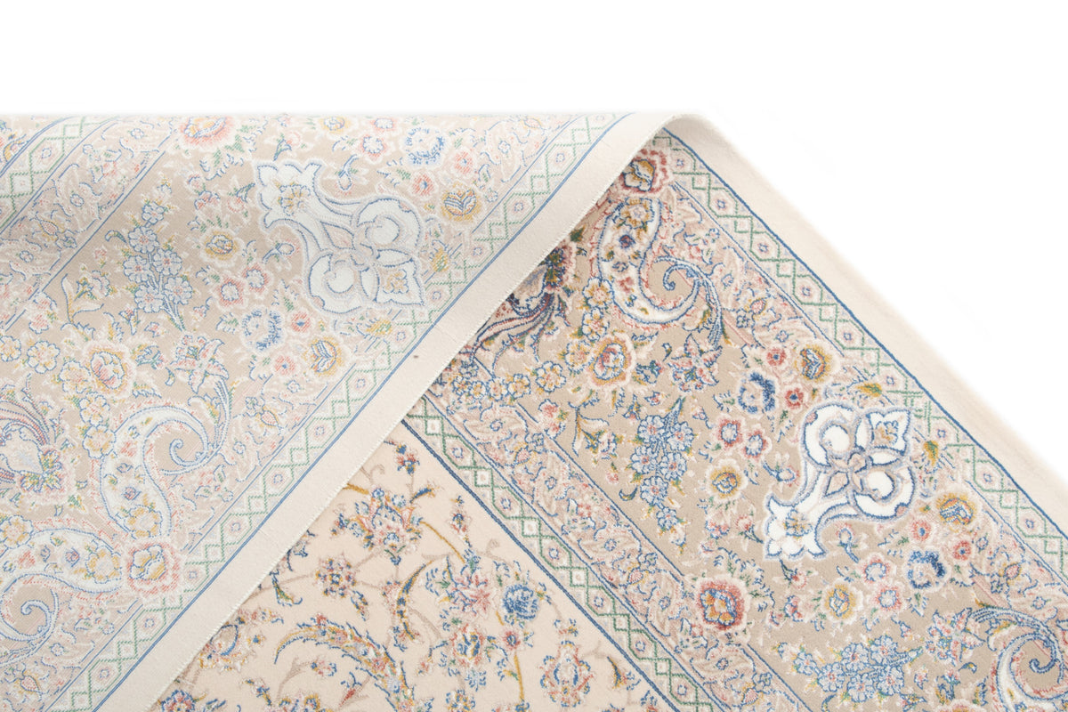 Rechteck Teppich Ghom Design in Hellbraun von Hadorn™ - Lifestyle Image