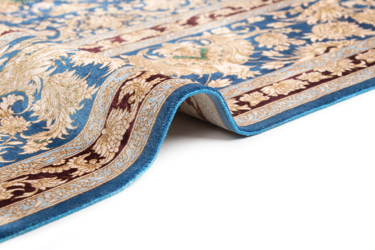 Rechteck Teppich Ghom Design in Burgund von Hadorn™ - Lifestyle Image
