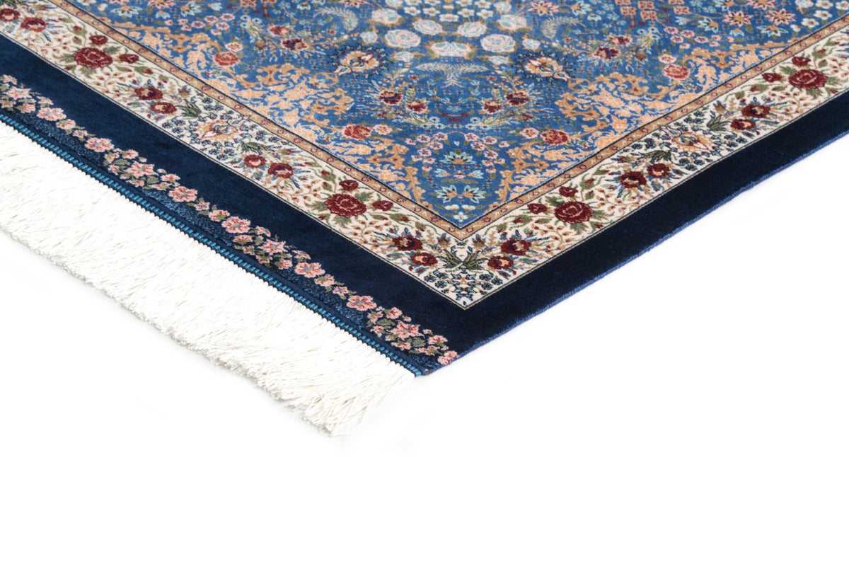 Rechteck Teppich Ghom Design in Dunkelblau von Hadorn™ - Lifestyle Image